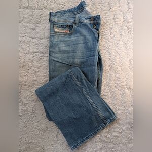 Diesel Blue Bootcut Jeans for Men